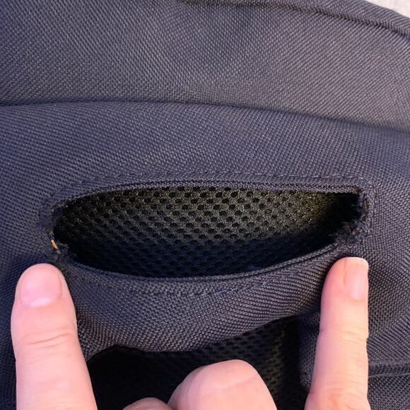 Land’s End Green, Black Backpack, Laptop Sleeve, Two Compartments, Bottle Holder - Picture 5 of 12